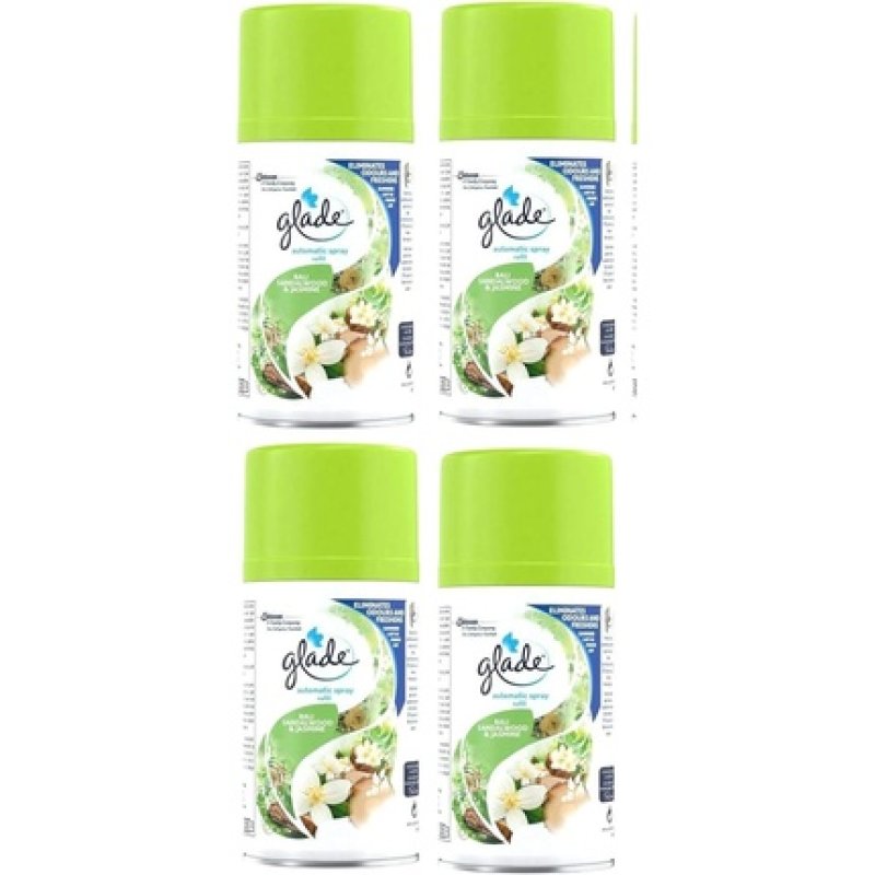 Glade Automatic Spray Refills Bali Sandalwood & Jasmine 269ml