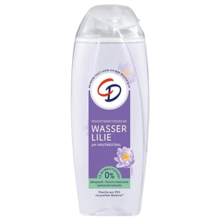 CD Water Lily Shower Gel 250ml Moisturizing Care Product for Sensitive Skin - Vegan