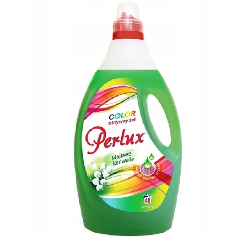 Perlux Gel For Washing Colored Fabrics May Lily Of The Valley 192 Liters
