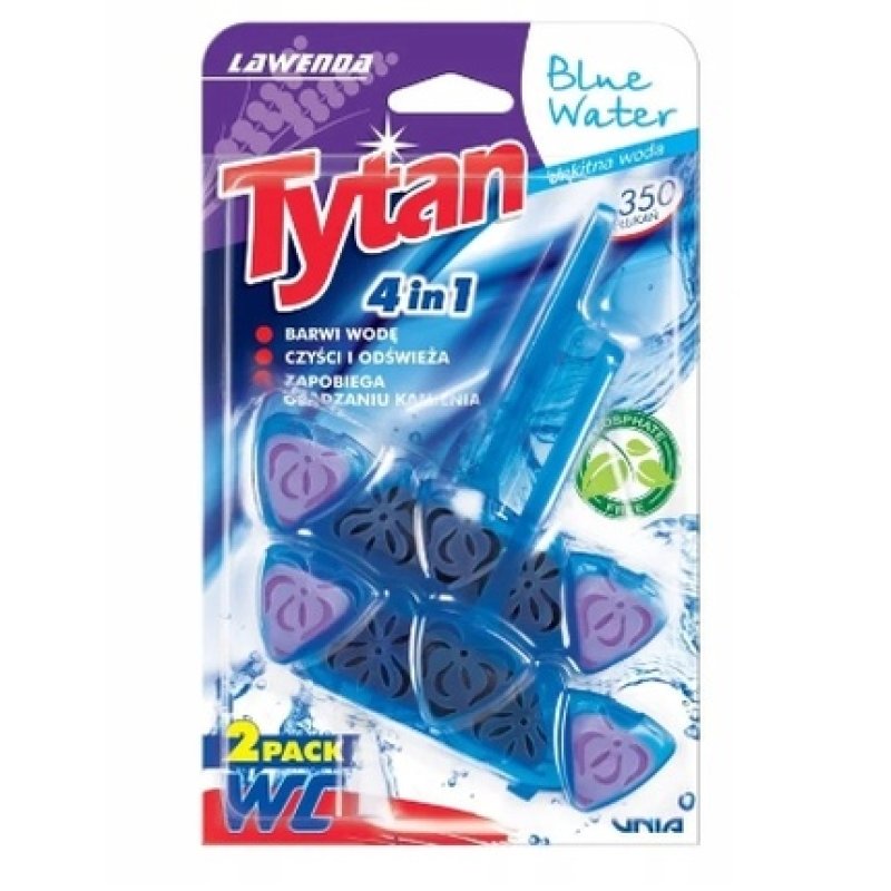 Titan Lavender Toilet Bowl Hanger 2 X 40 Grams