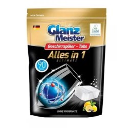 Glanzmeister Allinone Ultimate Dishwasher Tablets 90 Pieces