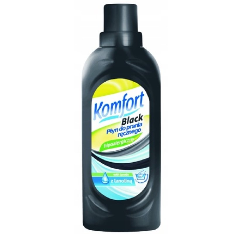 Komfort Black Hypoallergenic Hand Washing Liquid 500 Ml