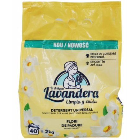 Lavandera Universal Laundry Powder Wild Flowers Scent 2 Kg