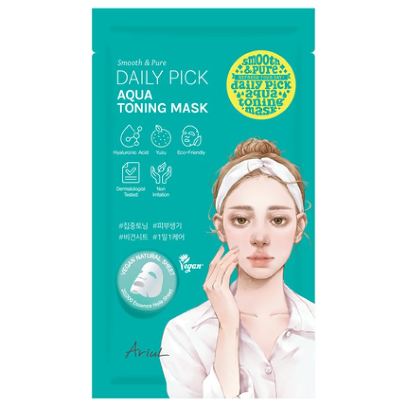Ariul Smooth & Pure Daily Pick Aqua Toning Mask