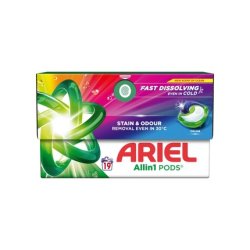 Ariel Color Capsules Box 19 Pieces By Ariel