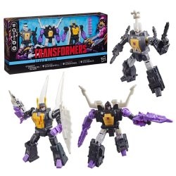 TRANSFORMERS - Bombshell, Shrapnell & Kickback - Figurine MTME 14cm