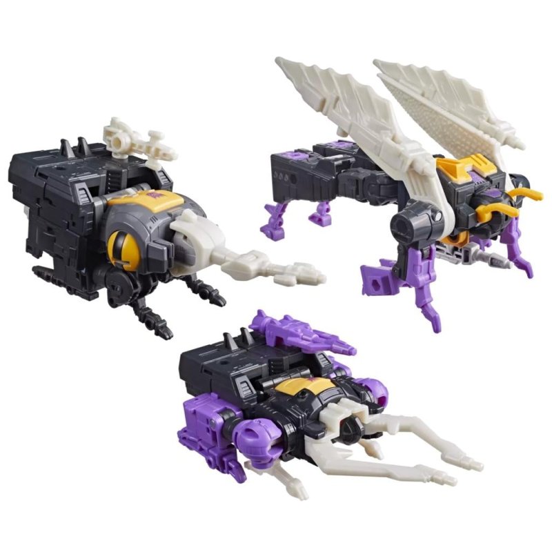 TRANSFORMERS - Bombshell, Shrapnell & Kickback - Figurine MTME 14cm