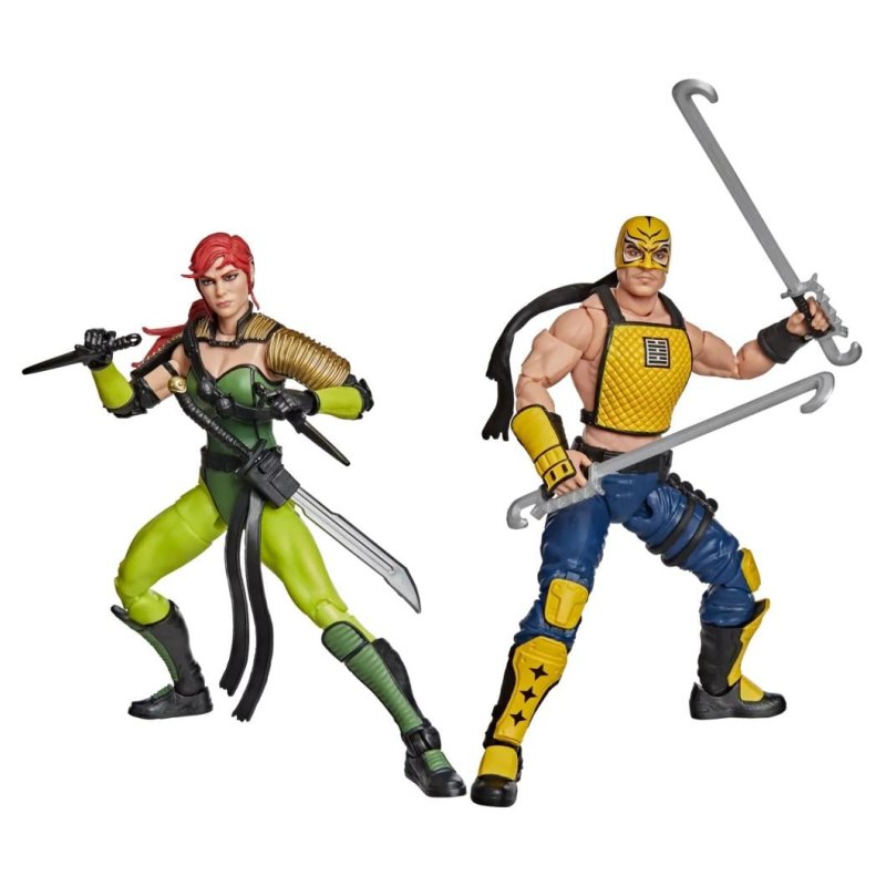 G.I. JOE - Ninja Force Scarlett & T'Jbang -Fig. Classified Series 15cm