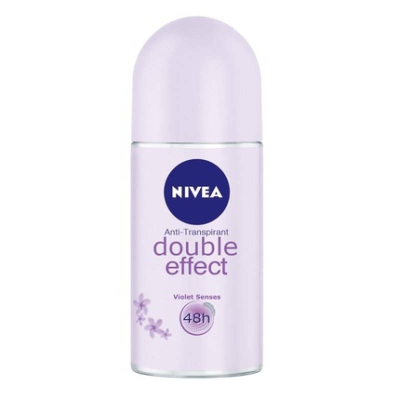 Nivea Double Effect Roll-on Deodorant Anti Perspirant 50ml