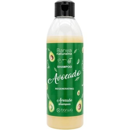 Barwa Natural Regenerating Avocado Shampoo for Dry and Damaged Hair 300ml