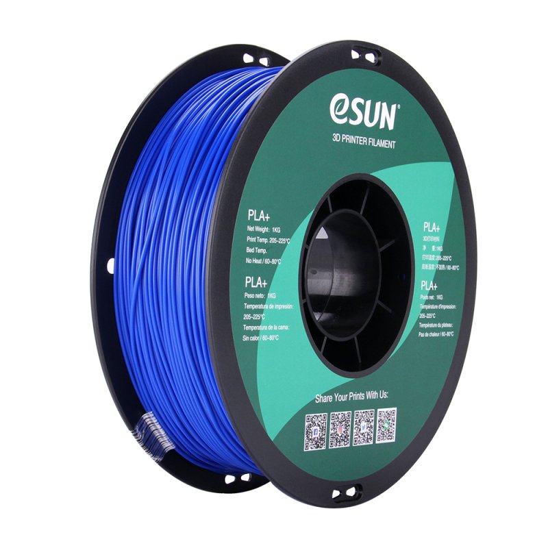 eSUN PLA 175U1 matériel d'impression 3D Acide polylactique Plus (PLA ) Bleu 1 kg