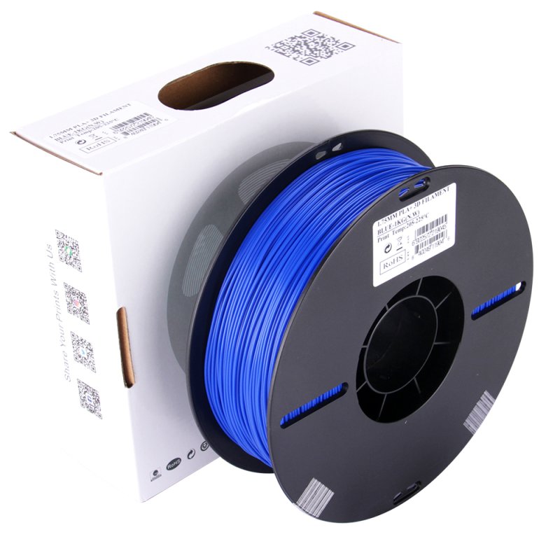 eSUN PLA 175U1 matériel d'impression 3D Acide polylactique Plus (PLA ) Bleu 1 kg