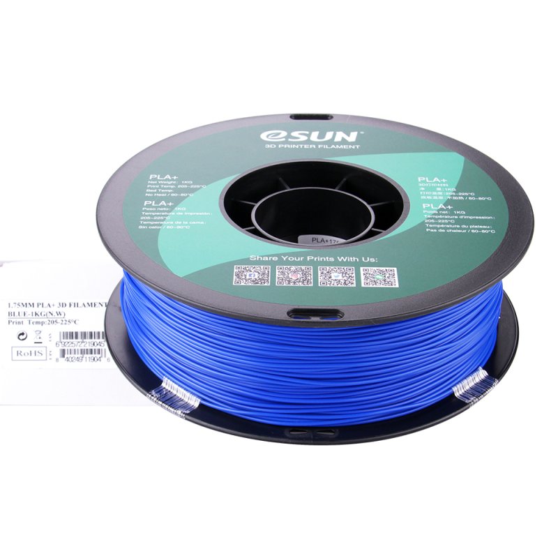 eSUN PLA 175U1 3D printing material Polylactic acid plus (PLA ) Blue 1 kg