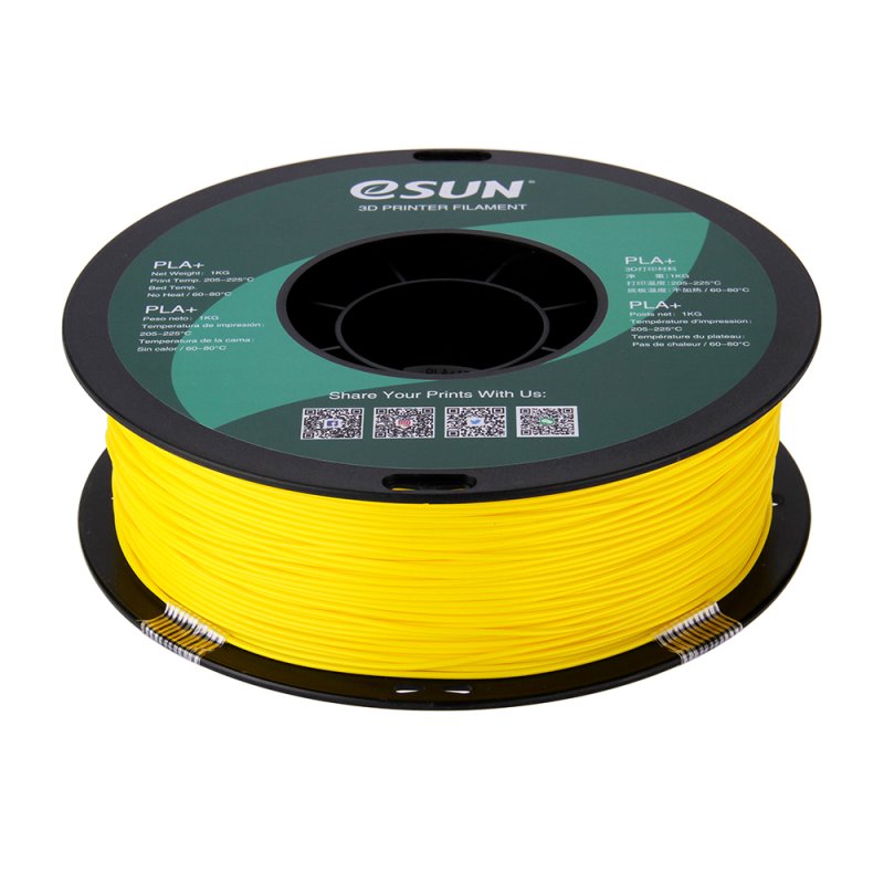 PLA 1,75mm YELLOW 1kg