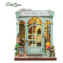 Miniature House Model Kit Champs-Élysées Florist 18 x 16 cm