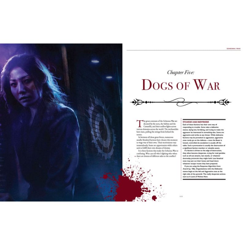 Vampire: The Masquerade 5th Edition RPG book Gehenna War Sourcebook *Englische Version*