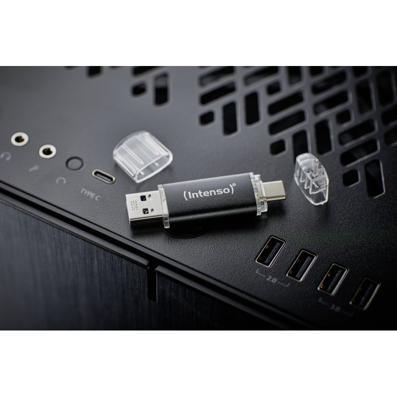Intenso USB 16GB TWIST LINE 3.2 Gen1 USB-C Anthracite