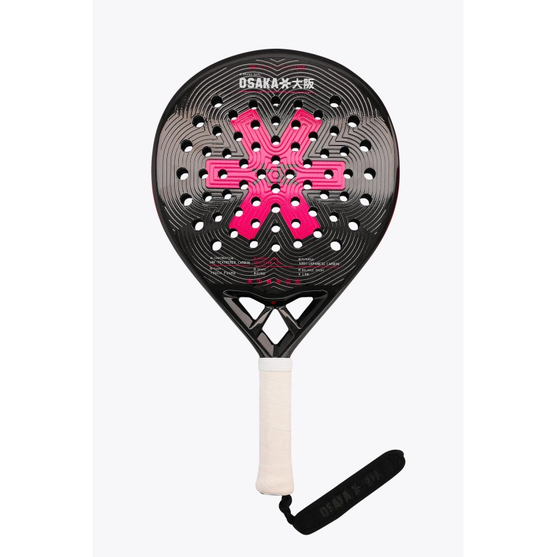 Osaka - Padel Racket - Pro Tour LTD - Control - Pompeian Red