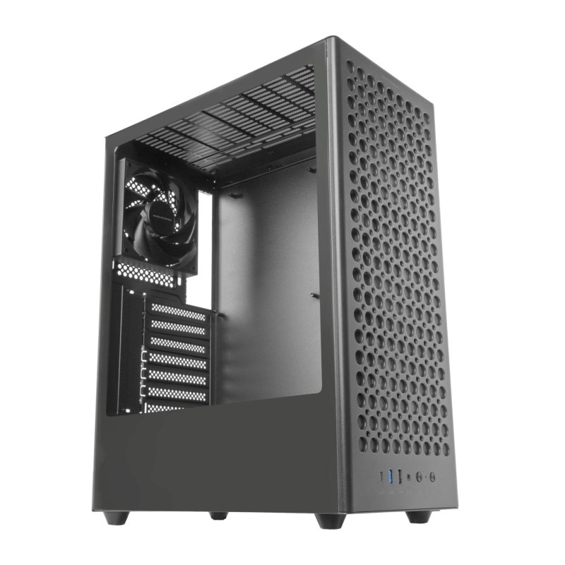 Boitier Moyen Tour ATX Mars Gaming MC-T800 avec panneau vitré (Noir)