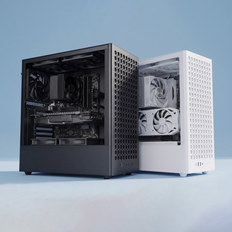 Boitier Moyen Tour ATX Mars Gaming MC-T800 avec panneau vitré (Noir)