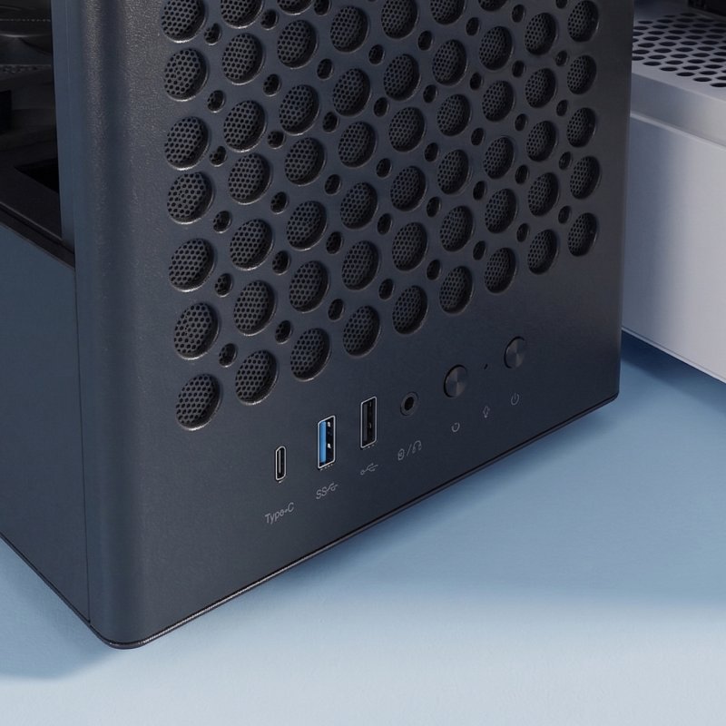 Mars Gaming MCT800 computer case Midi Tower Black