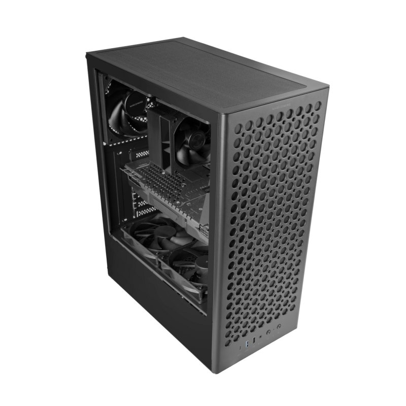 Mars Gaming MCT800 computer case Midi Tower Black