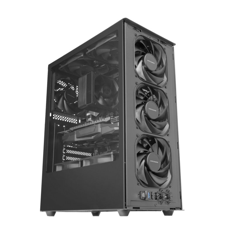 Mars Gaming MCT800 unité centrale Midi Tower Noir