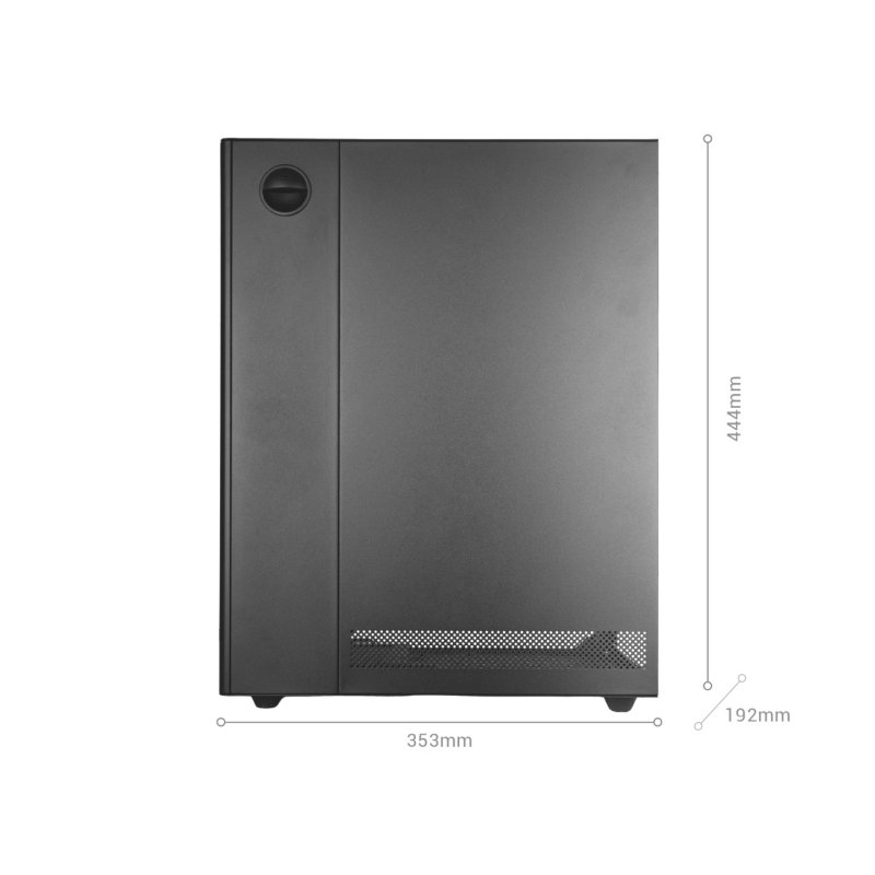 Mars Gaming MCT800W computer case Midi Tower White