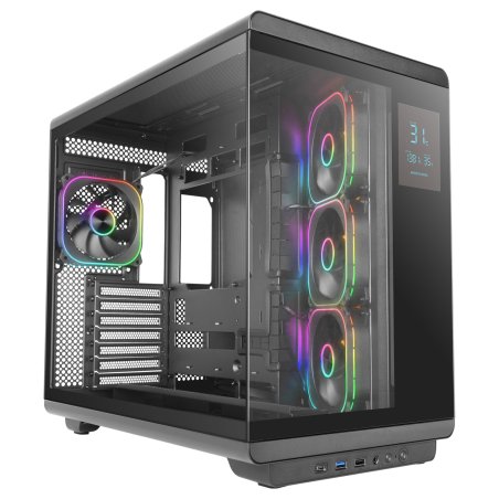 Mars Gaming MCREVMAX unité centrale Midi Tower Noir