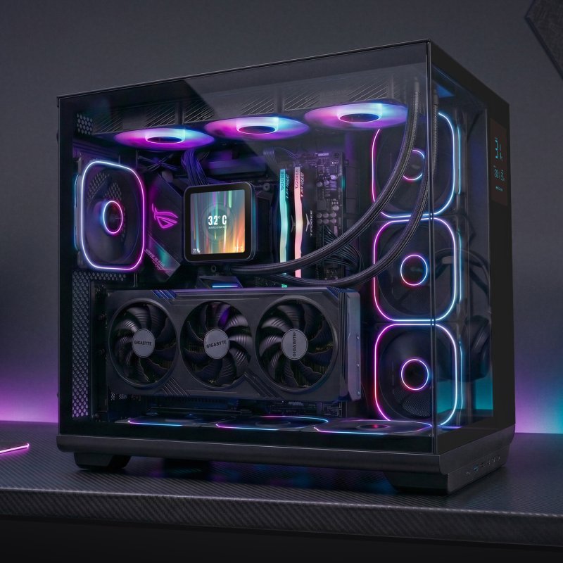 Mars Gaming MCREVMAX unité centrale Midi Tower Noir