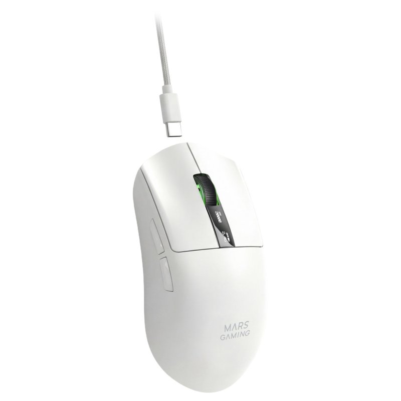 Souris sans fil Gamer Mars Gaming MMW-Elite (Blanc)