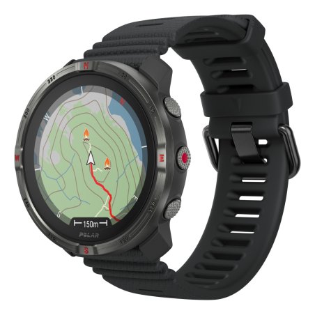 Polar Grit X2 Outdoor Multisport GPS Watch – AMOLED Display, Offline Maps, Dual-Frequency GPS, Wrist ECG, Elixir