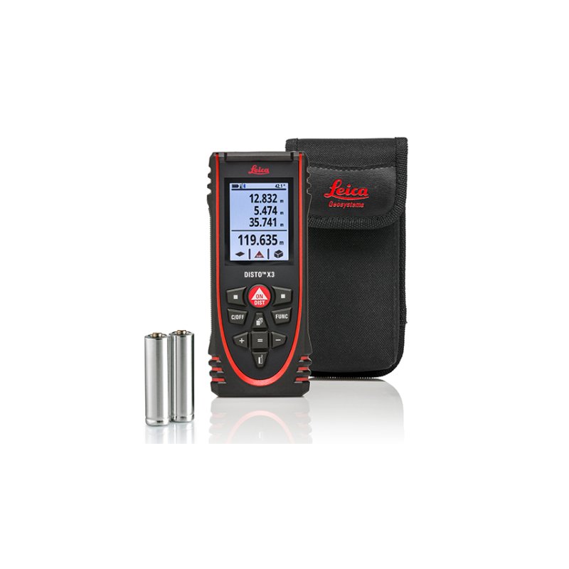 Leica DISTO X3 Laser distance meter Black 150 m