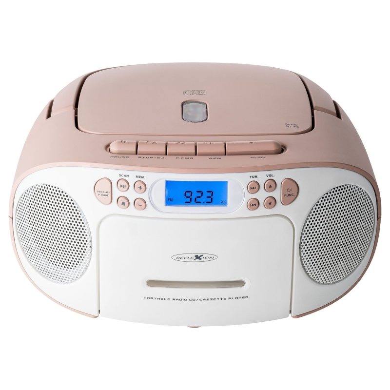 Reflexion RCR2260 Portable Rose, Blanc