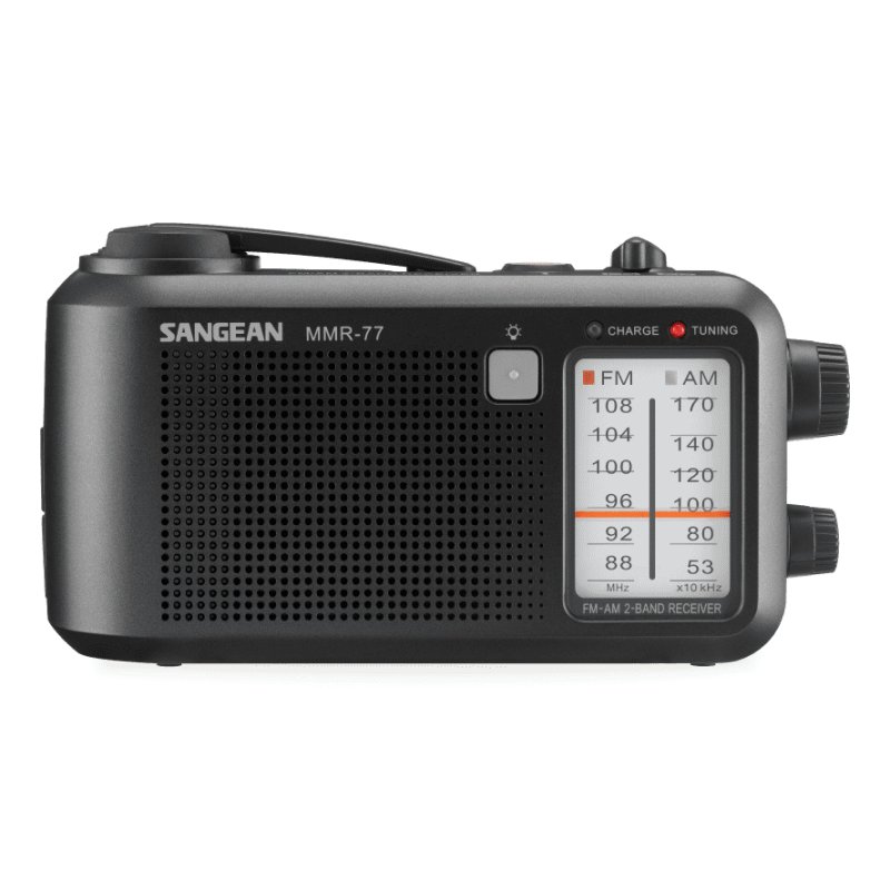Sangean MMR-77 Portable Analog Black