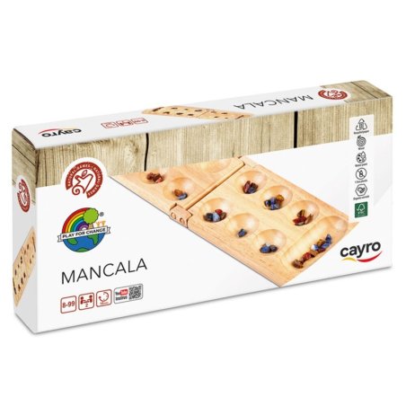 Wooden Mancala