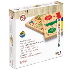 Wooden Parcheesi Goose