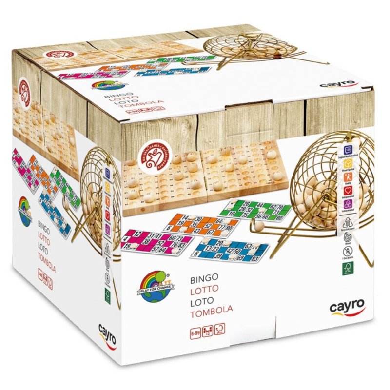Wooden Bingo Deluxe