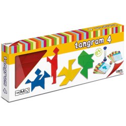 4 Tangrams Wood