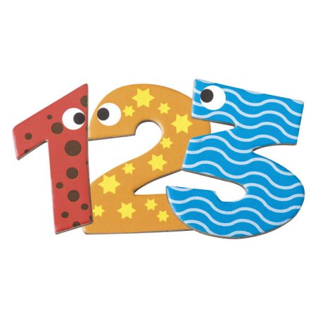 Magnetic Numbers 60pcs
