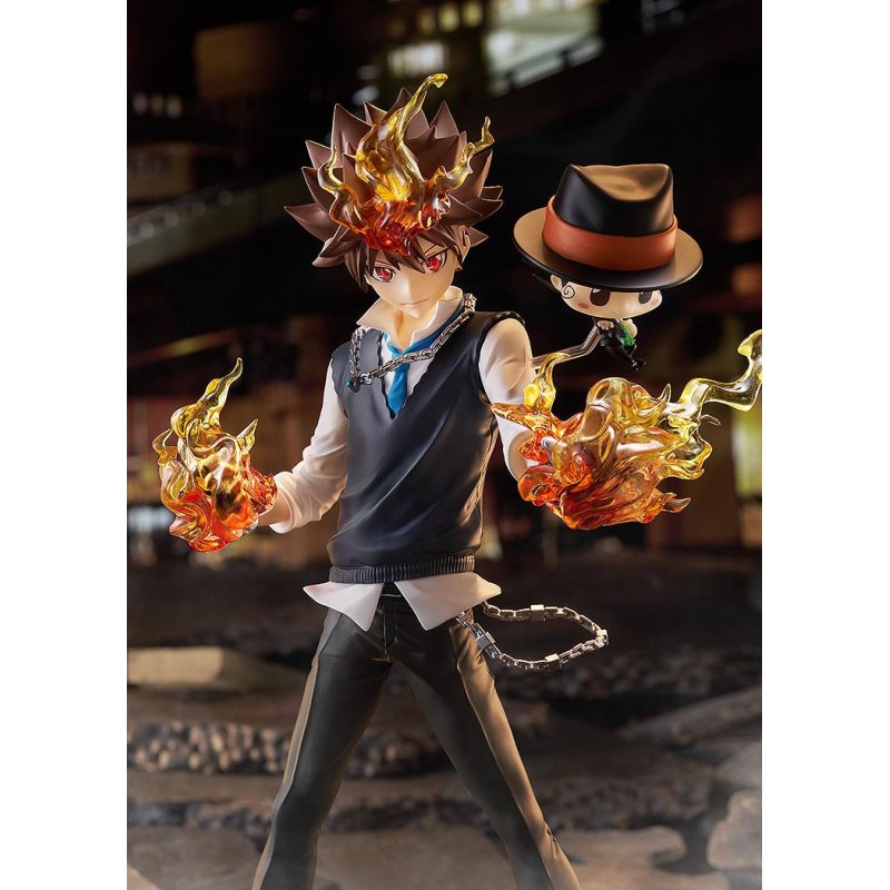 REBORN! - Sawada Tsunayoshi & Reborn - Pop Up Parade SP 24cm