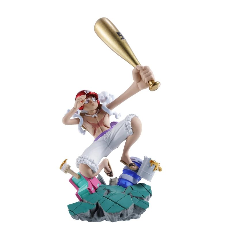 ONE PIECE - Logbox Re Birth Egghead - Set 4 Statuettes Petitrama 9cm