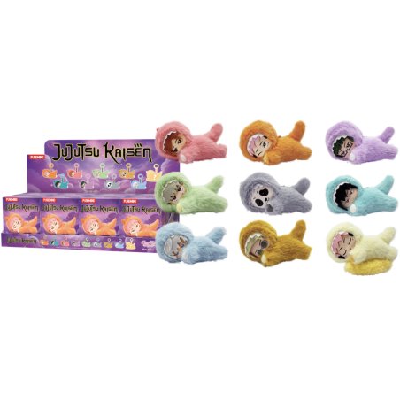 JUJUTSU KAISEN - Vinyl Plush Lazy Time Minis - Blind Box (8pcs)