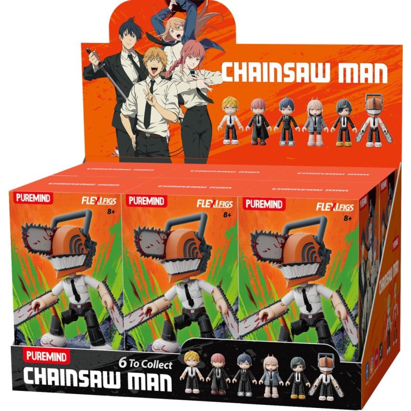 CHAINSAW MAN - Flexi Figs Demon Hunter Squad - Blind Box (6pcs)