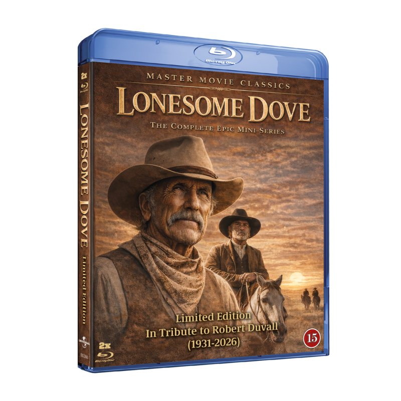 Lonesome Dove (Robert Duvall & Tommy Lee Jones) 2 Disc box set
