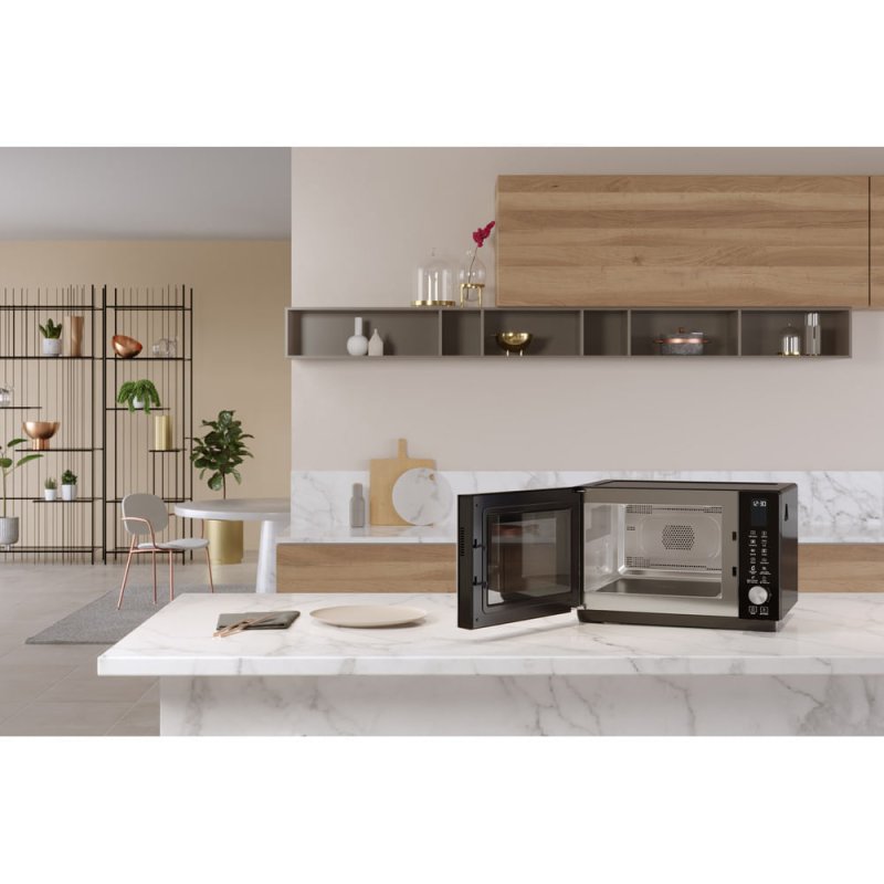 Whirlpool - Micro-ondes posable - noir - sans plateau - MWF255B