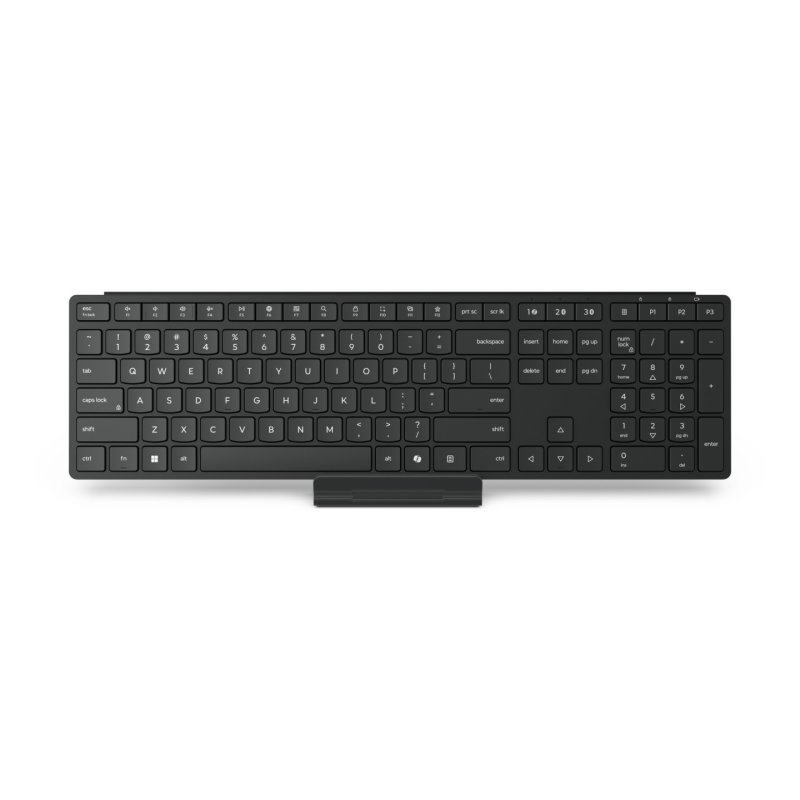 Lenovo Wireless Multi-Mode Pro 6000 keyboard Home/Office RF Wireless Bluetooth QWERTY US English Black