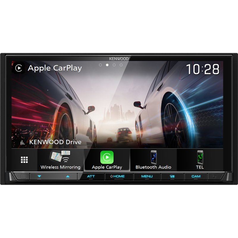 Kenwood Electronics DMX8021DABS car media receiver Black Wi-Fi 200 W Bluetooth