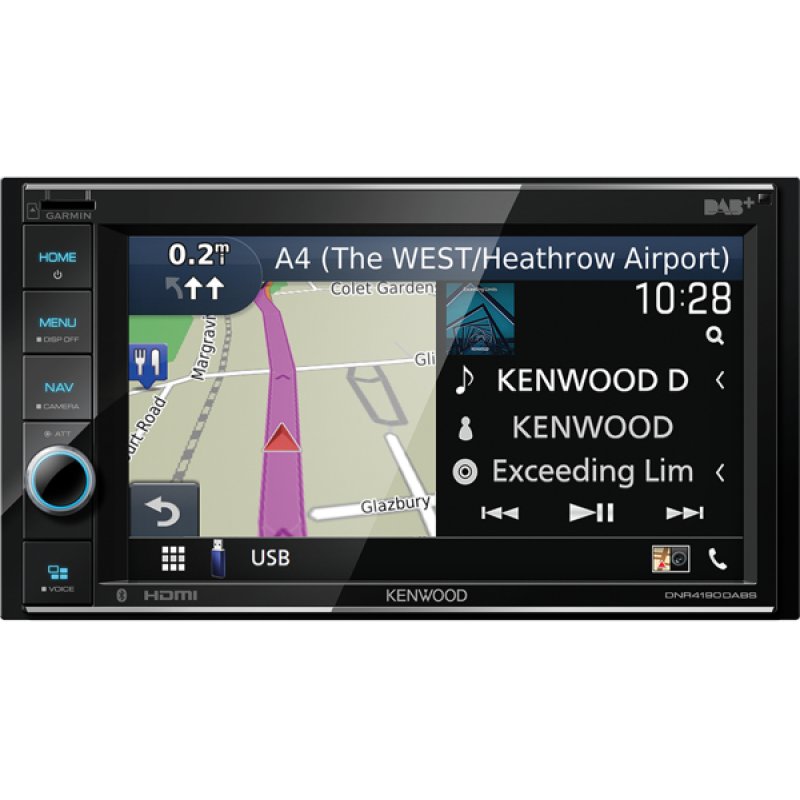 Kenwood DNR4190DABS USB/BT/iPhone 6,2'' Disp. 2-DIN