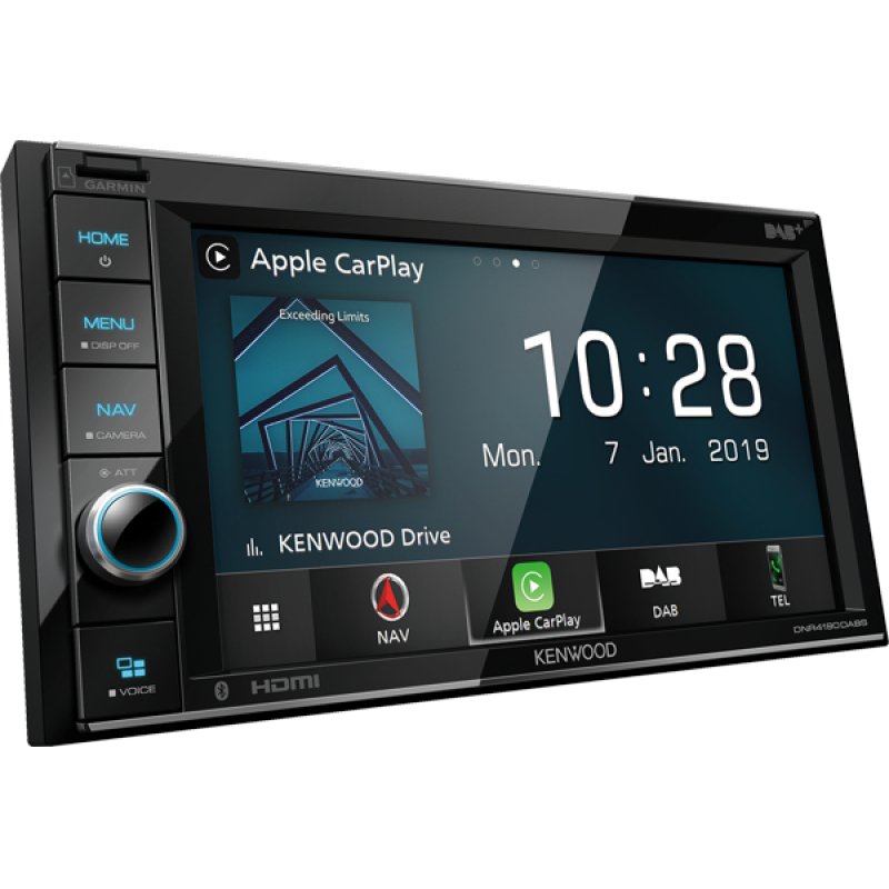 Kenwood DNR4190DABS USB/BT/iPhone 6,2'' Disp. 2-DIN
